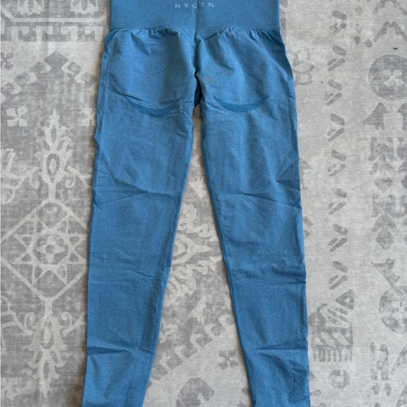 NVGTN Blue Women's Leggings - Picture 2 of 2